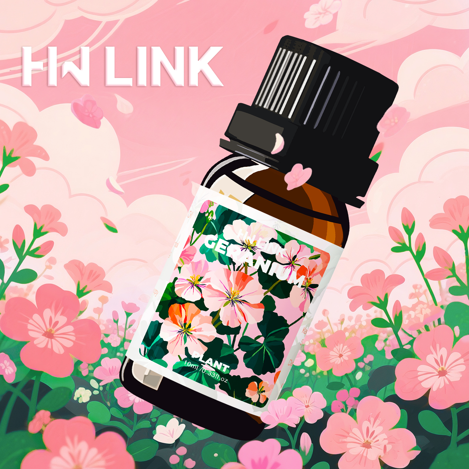 Candle Making Fragrance Oils - Geranium Essential Oil 10ml 100% Pure