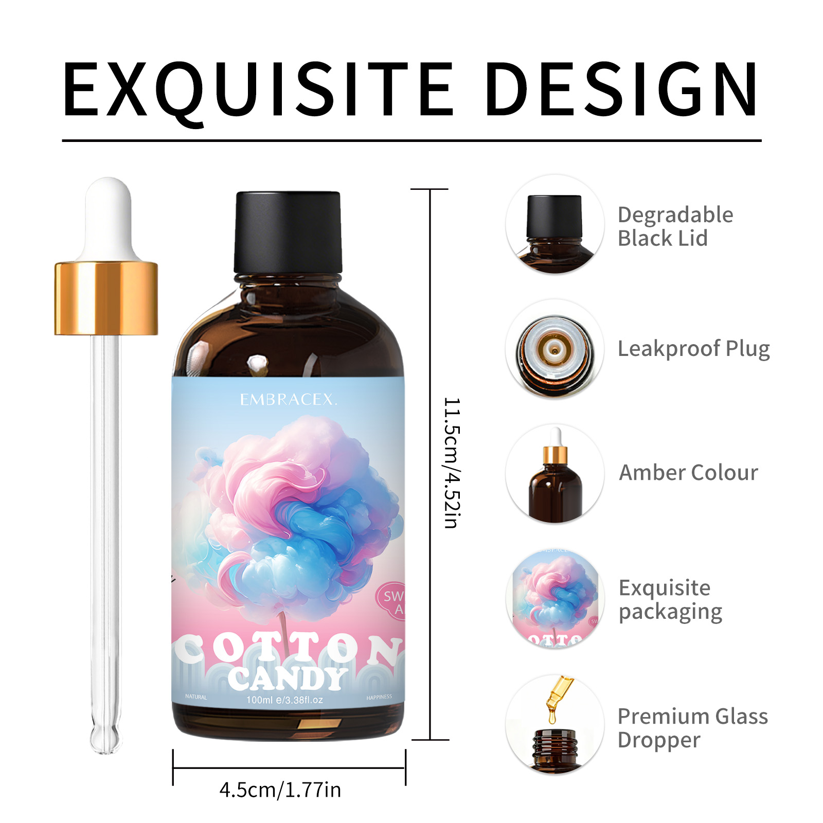 100ml Cotton Candy Essential O - Candle Making Fragrance Oils บทวิจารณ์และราคา