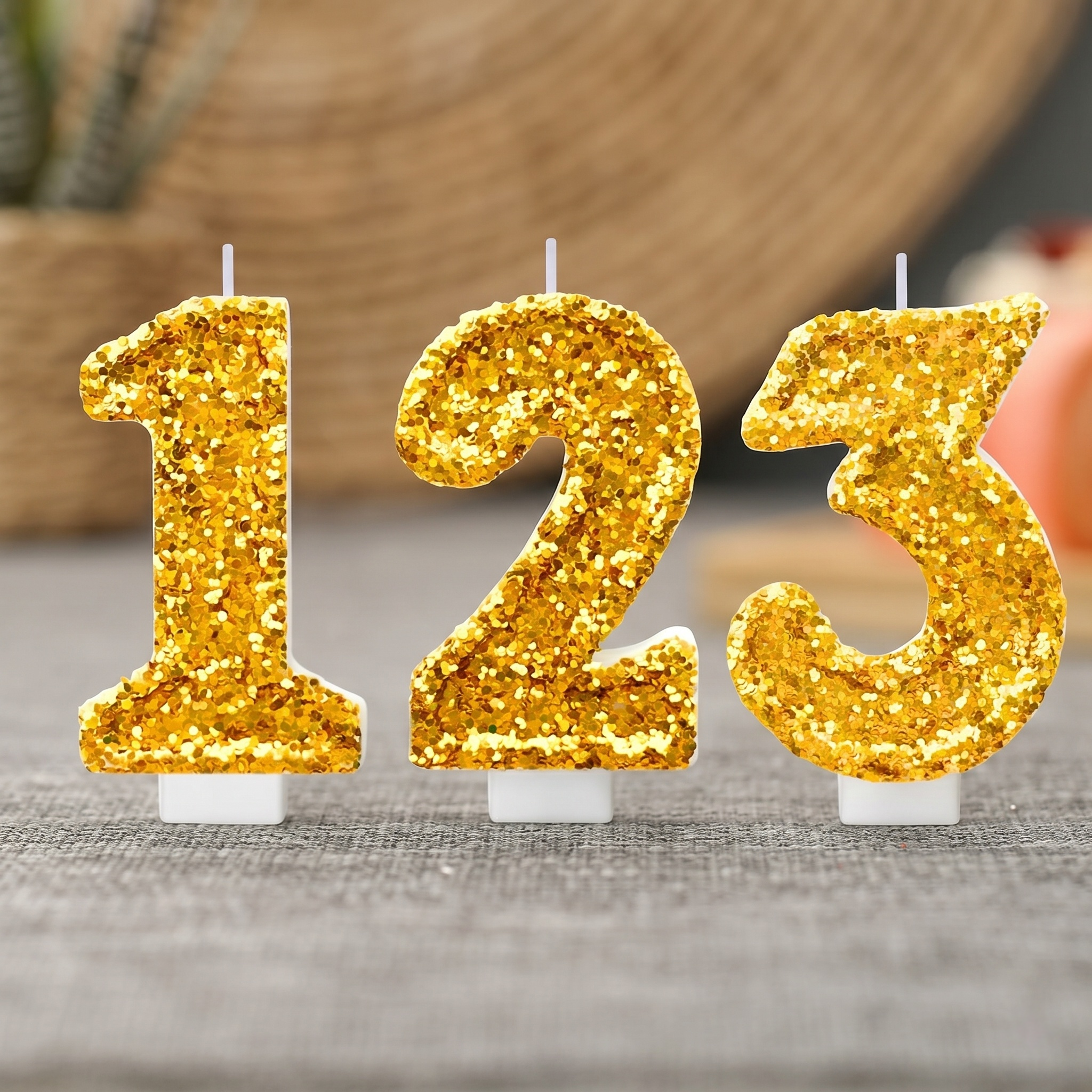 Digital Birthday Candle Gold C - Candle Making Things บทวิจารณ์และราคา