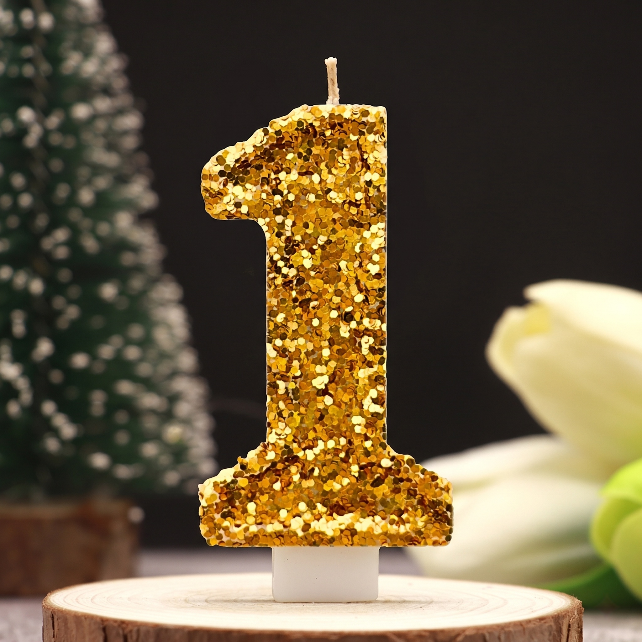 Digital Birthday Candle Gold C - Candle Making Things บทวิจารณ์และราคา