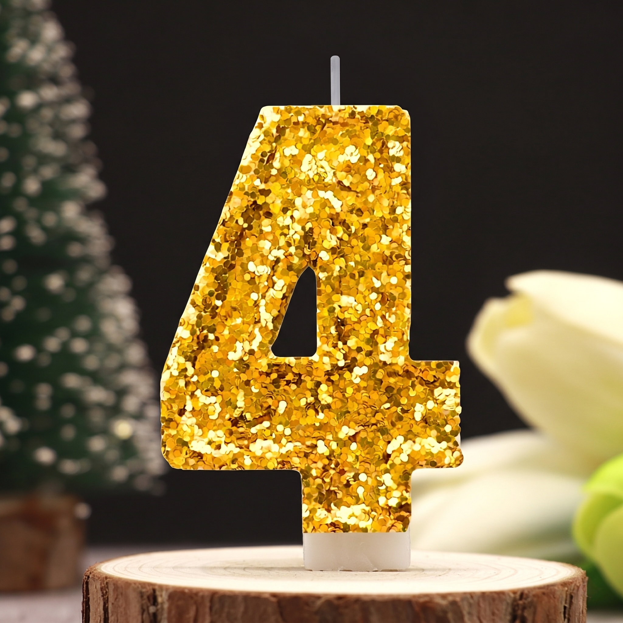 Digital Birthday Candle Gold C - Candle Making Things บทวิจารณ์และราคา