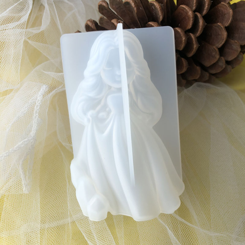 3D Cute Princess Silicone Cand - Candle Making Things บทวิจารณ์และราคา