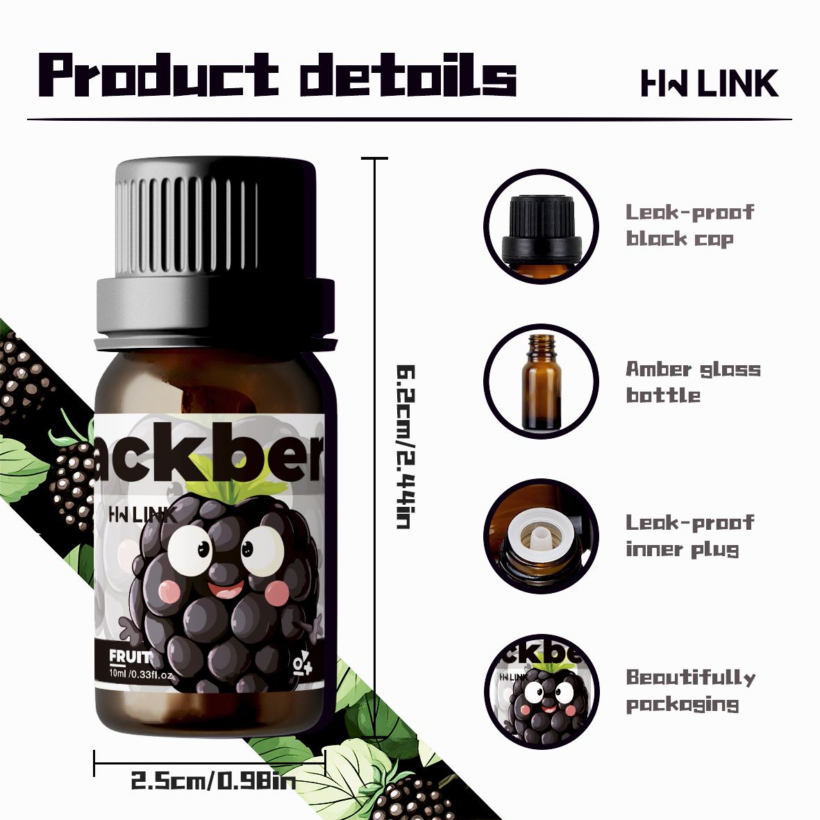 Blackberry Essential Oil Black - Candle Making Fragrance Oils บทวิจารณ์และราคา
