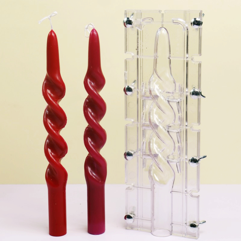 Twisted Stripe Column Acrylic  - Candle Making Workshop บทวิจารณ์และราคา