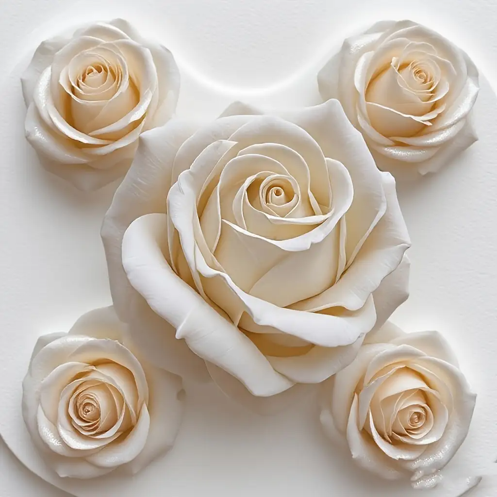 3D White Rose Silicone Molds ( - Candle Making Workshop บทวิจารณ์และราคา