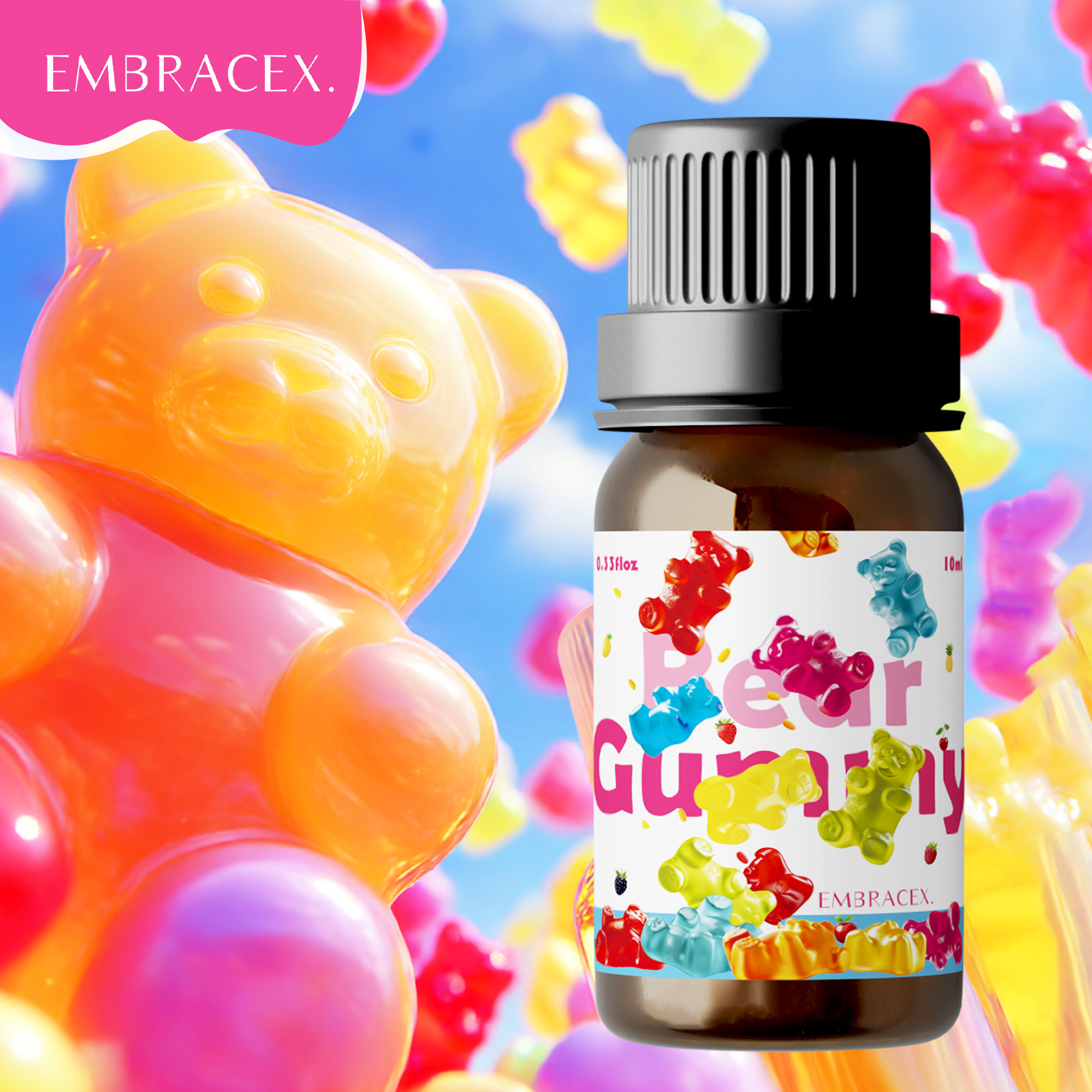 10ml Gummy Bear Fragrance Oil  - Candle Making Fragrance Oils บทวิจารณ์และราคา