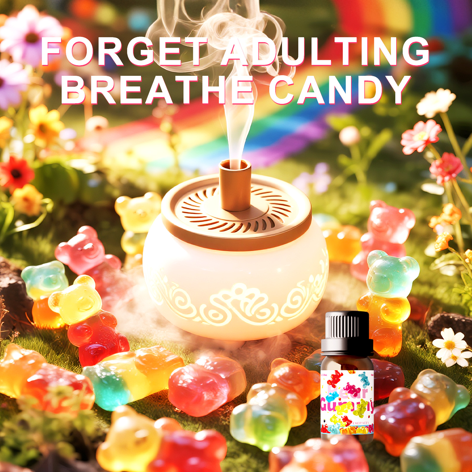 10ml Gummy Bear Fragrance Oil  - Candle Making Fragrance Oils บทวิจารณ์และราคา