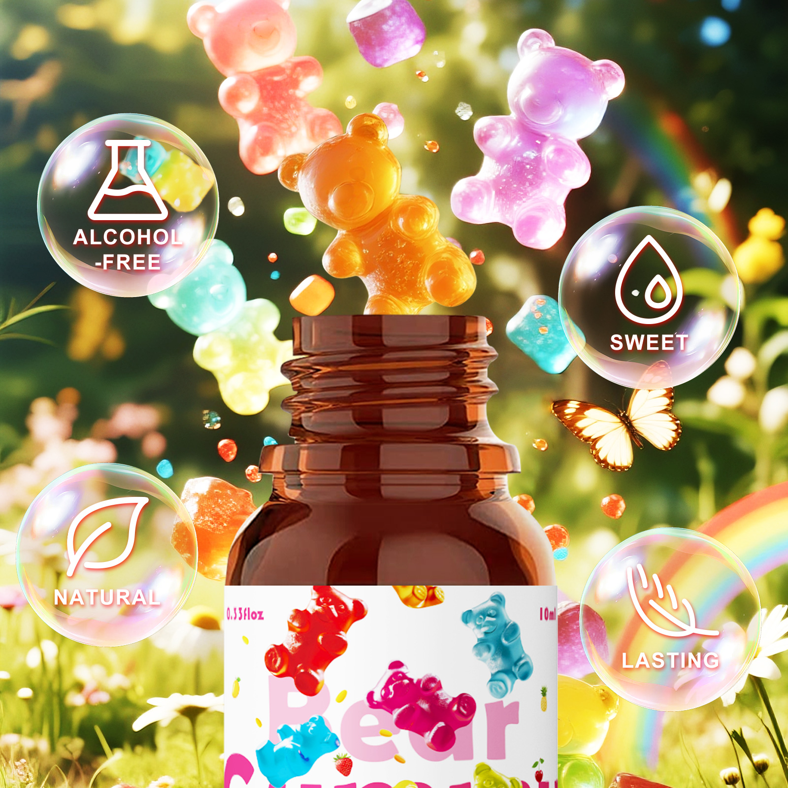 10ml Gummy Bear Fragrance Oil  - Candle Making Fragrance Oils บทวิจารณ์และราคา