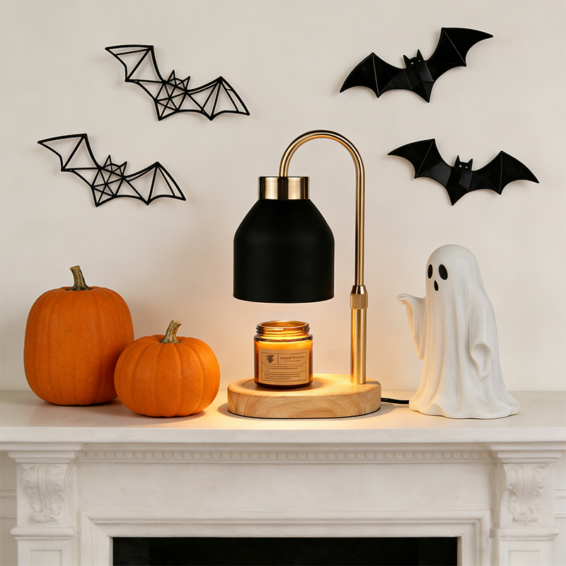 Black Candle Warmer Lamp with  - Candle Making Things บทวิจารณ์และราคา