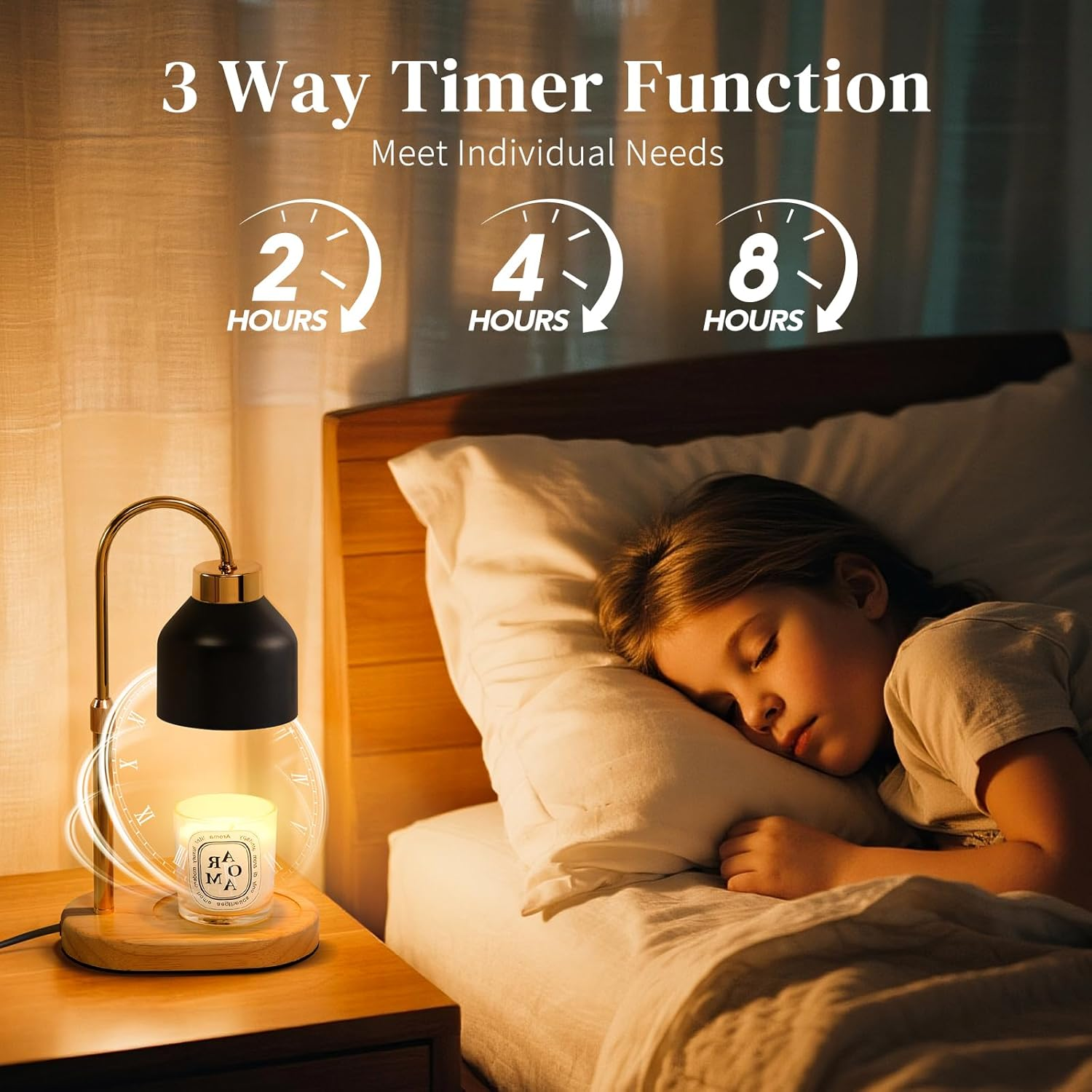Black Candle Warmer Lamp with  - Candle Making Things บทวิจารณ์และราคา