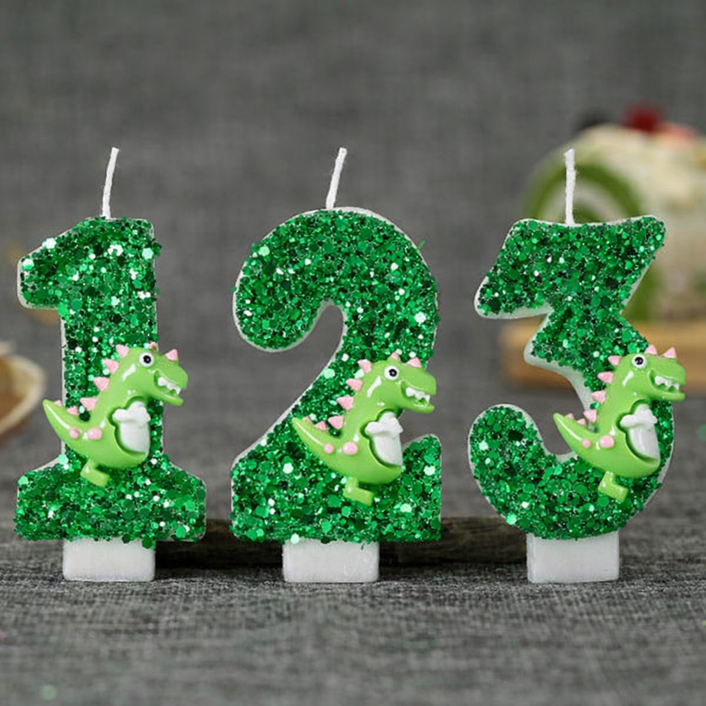 Cartoon Dinosaur Digital Birth - Candle Making Things บทวิจารณ์และราคา