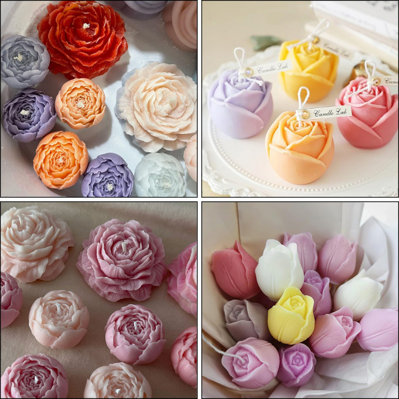Five-Piece SetDIYFloral Candle - Candle Making Workshop บทวิจารณ์และราคา