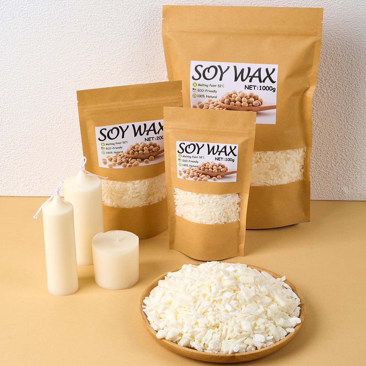 1 Pounds Pure White Soy Wax Fo - Candle Making Workshop บทวิจารณ์และราคา