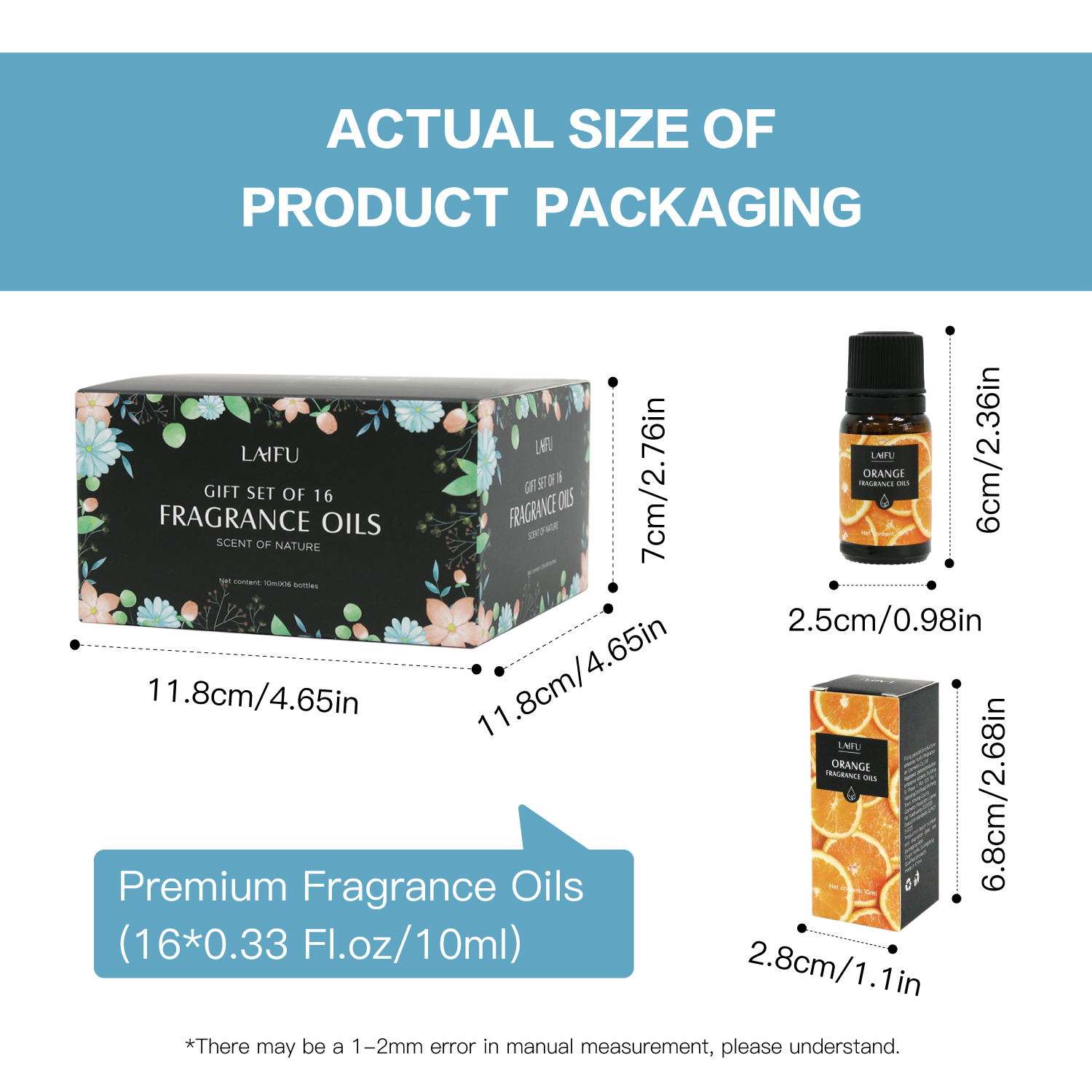 16x10ml Essential Oils Set for - Candle Making Fragrance Oils บทวิจารณ์และราคา