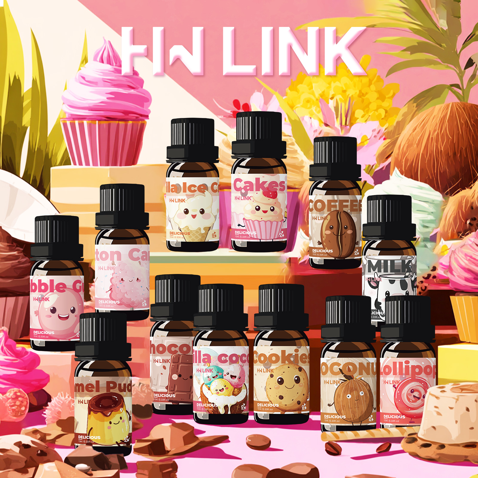 2pc Delicious Essential Oils f - Candle Making Fragrance Oils บทวิจารณ์และราคา
