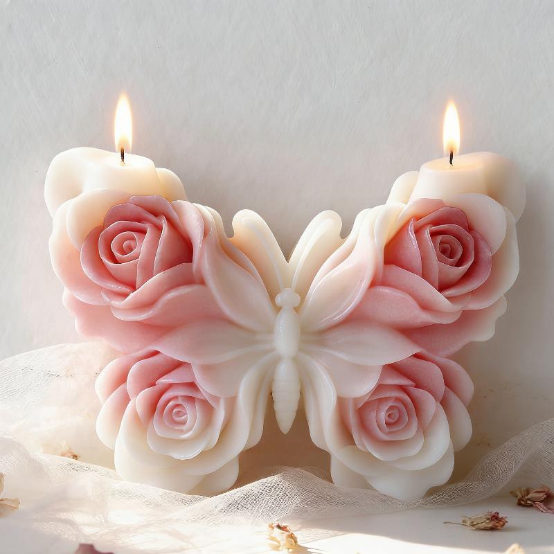 DIY Rose Butterfly Form Silico - Candle Making Things บทวิจารณ์และราคา