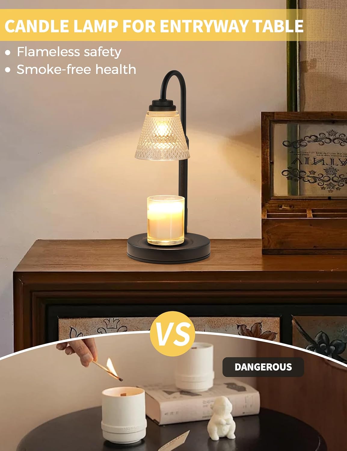Candle Warmer Lamp with Timer  - Candle Making Things บทวิจารณ์และราคา
