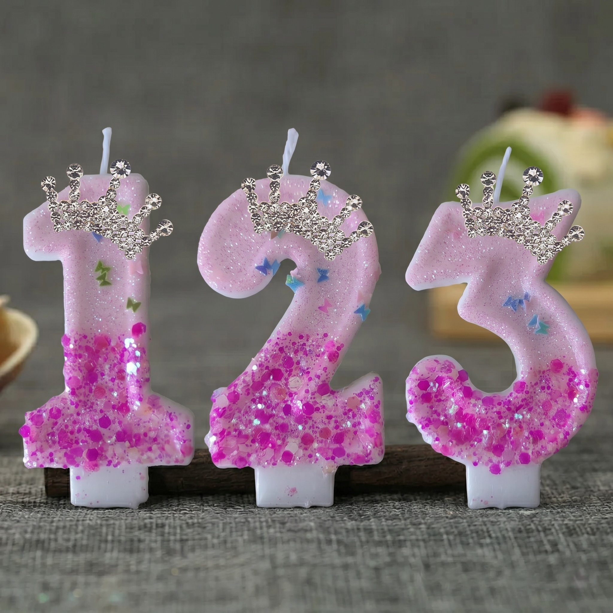 Pink Rose Red Sequins Dual Col - Candle Making Things บทวิจารณ์และราคา