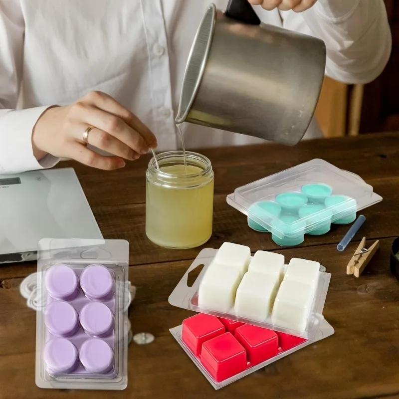 2026New Wax Melt Molds 6 Cavit - Candle Making Workshop บทวิจารณ์และราคา